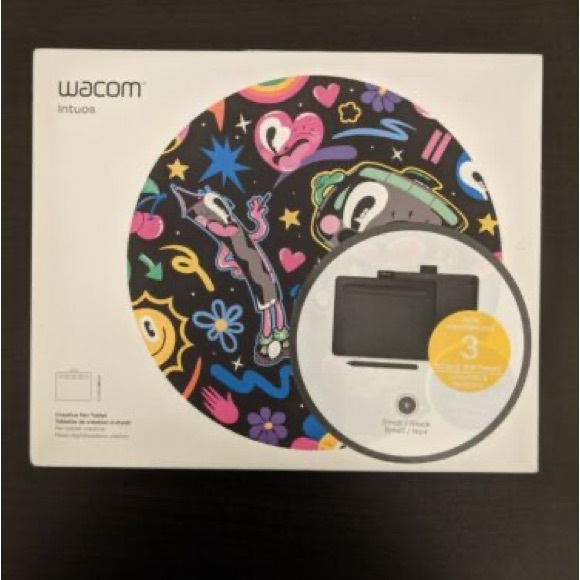 NIOB Wacom Intuos Graphic Drawing Tablet, Small, Black - Picture 2 of 7